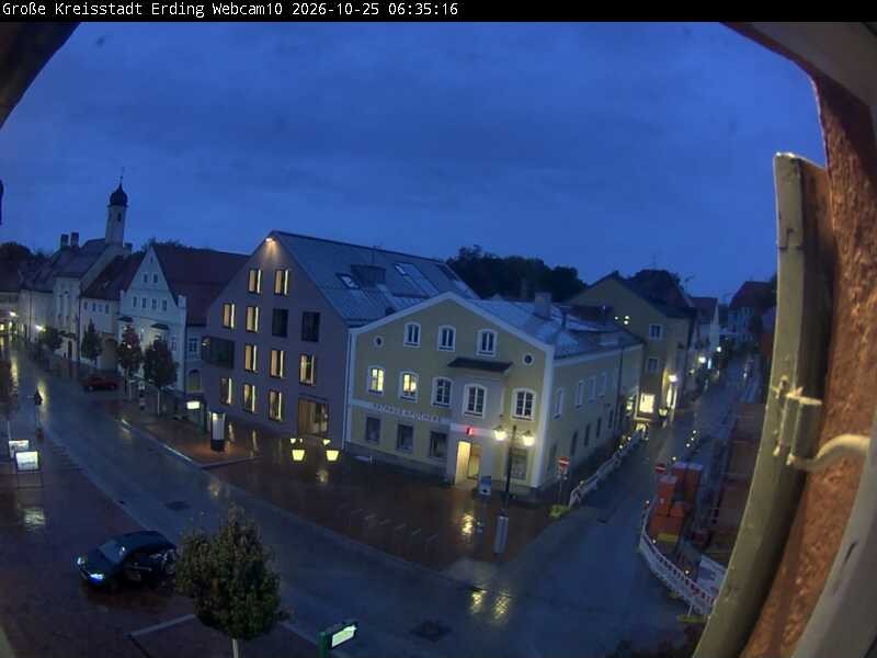 Archived image Webcam Erding - Shopping area