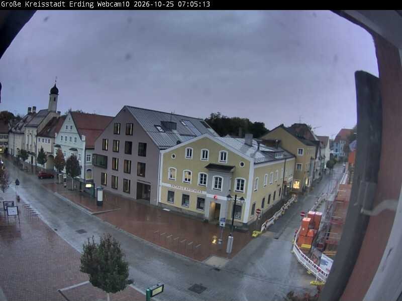 Archived image Webcam Erding - Shopping area