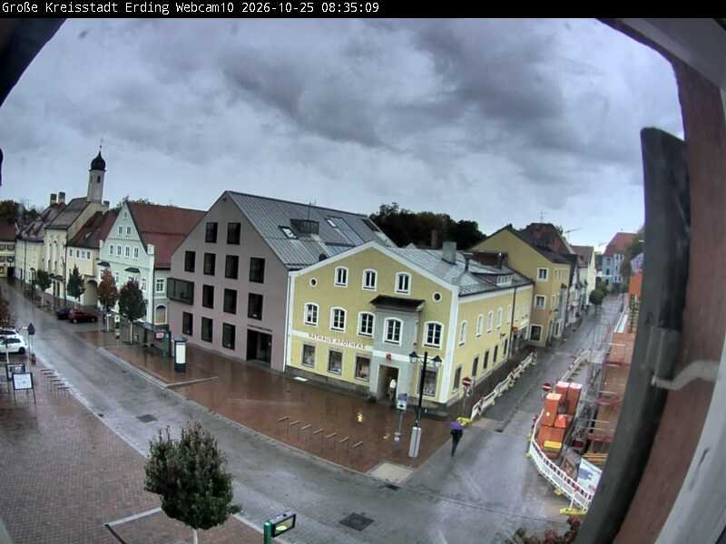 Archived image Webcam Erding - Shopping area