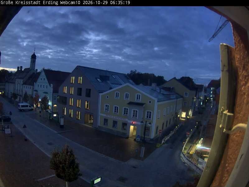 Archiv Foto Webcam Stadtzentrum Erding