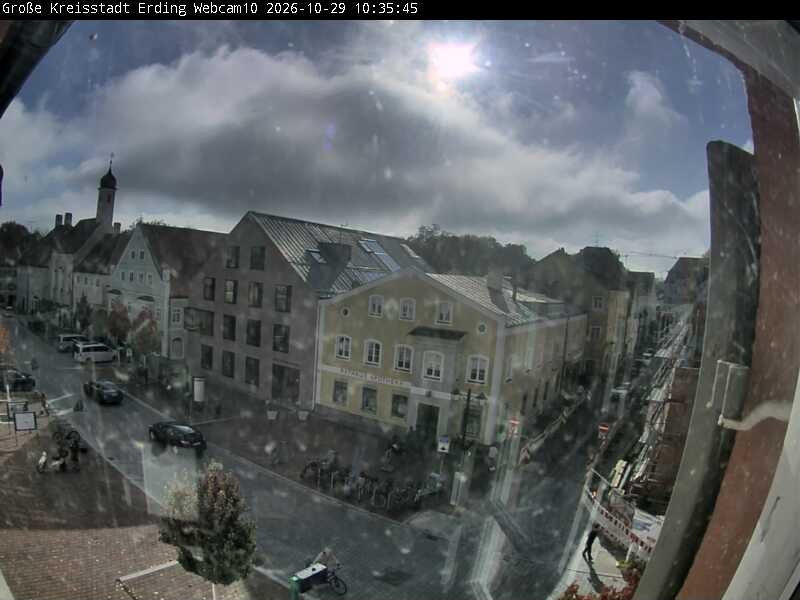 Archiv Foto Webcam Stadtzentrum Erding