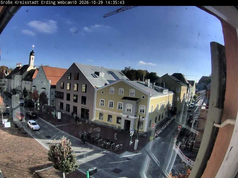 Archiv Foto Webcam Stadtzentrum Erding
