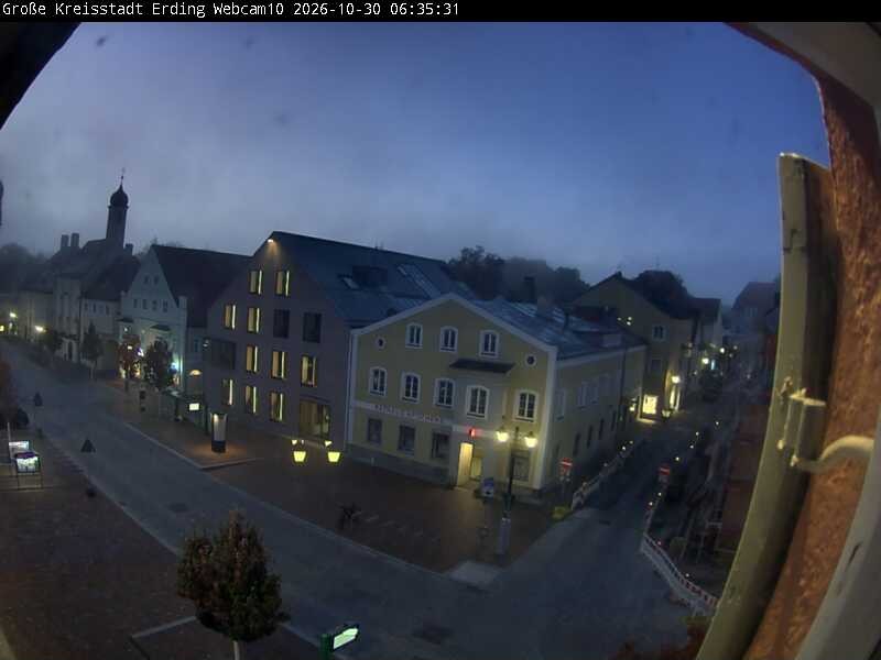 Archiv Foto Webcam Stadtzentrum Erding
