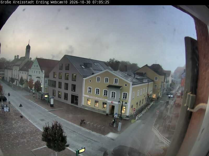 Archiv Foto Webcam Stadtzentrum Erding