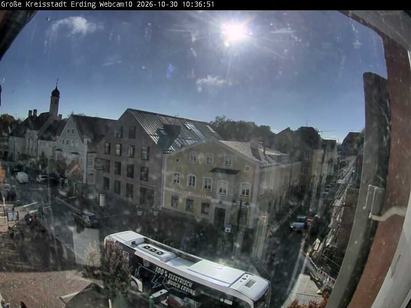 Archiv Foto Webcam Stadtzentrum Erding