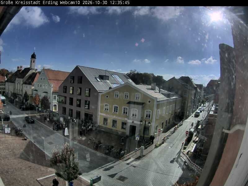 Archiv Foto Webcam Stadtzentrum Erding