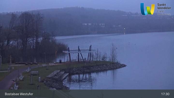 Archiv Foto Webcam Bostalsee: Westufer