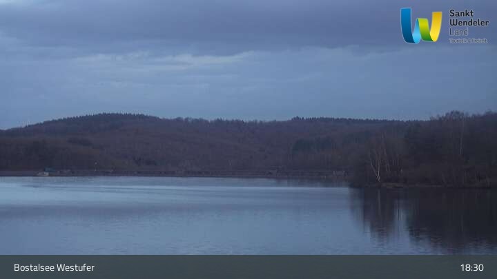 Archiv Foto Webcam Bostalsee: Westufer