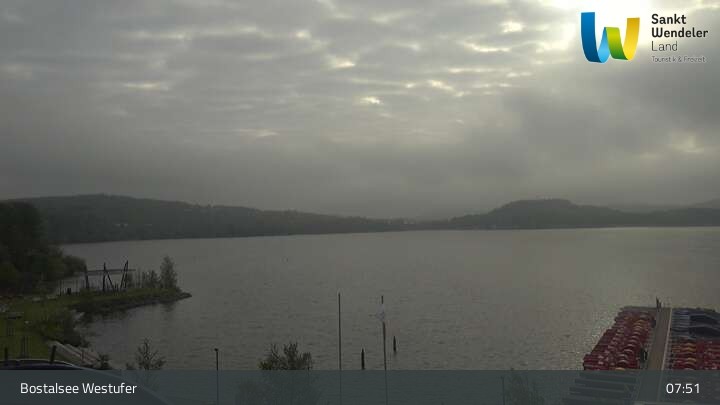 Archiv Foto Webcam Bostalsee: Westufer