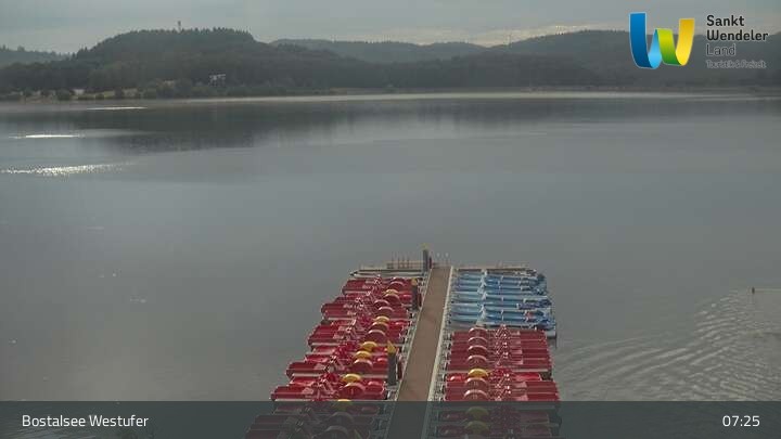 Archiv Foto Webcam Bostalsee: Westufer