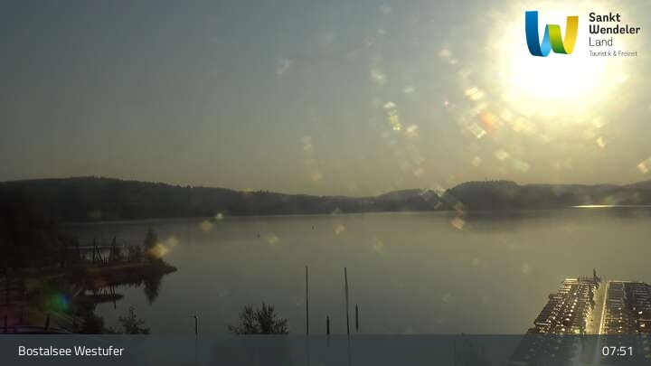 Archiv Foto Webcam Bostalsee: Westufer