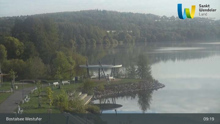 Archiv Foto Webcam Bostalsee: Westufer