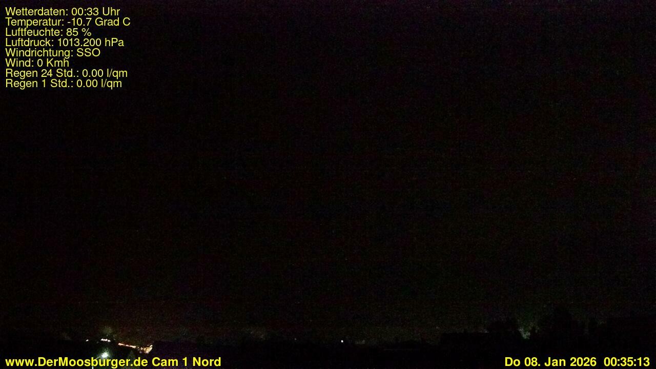 Archiv Foto Webcam Moosburg an der Isar