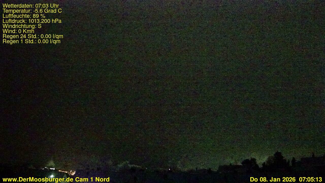 Archiv Foto Webcam Moosburg an der Isar