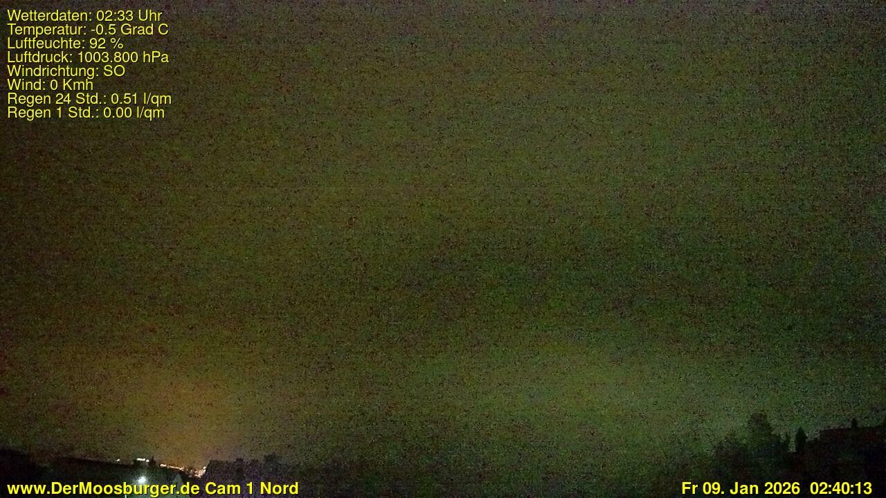 Archiv Foto Webcam Moosburg an der Isar