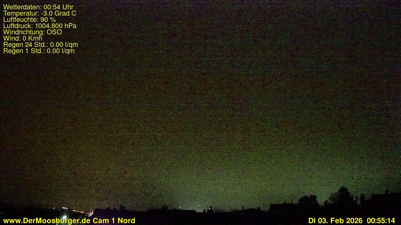 Archiv Foto Webcam Moosburg an der Isar