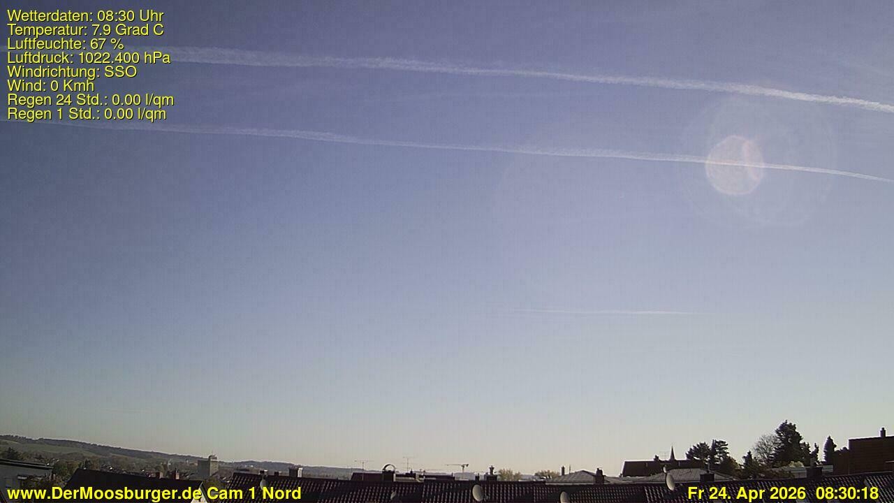 Archiv Foto Webcam Moosburg an der Isar