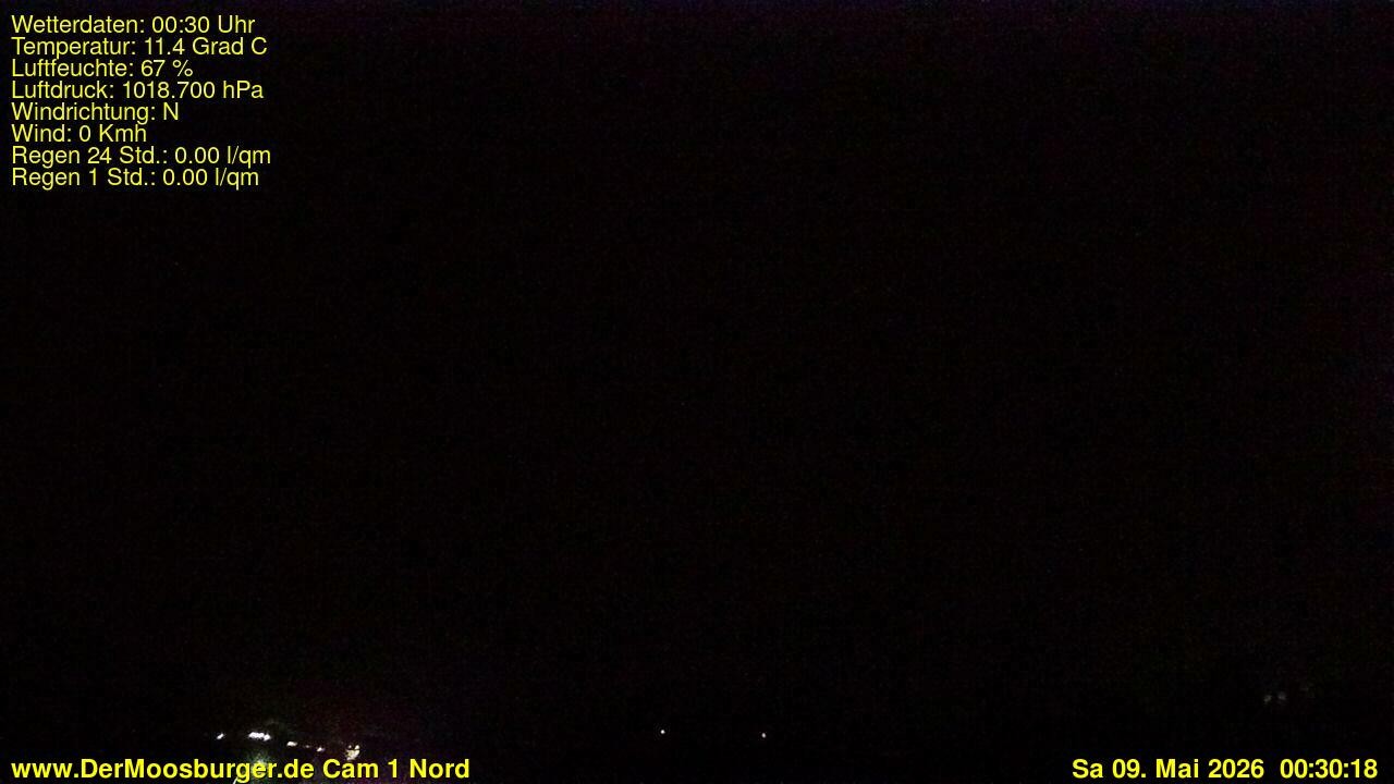Archiv Foto Webcam Moosburg an der Isar
