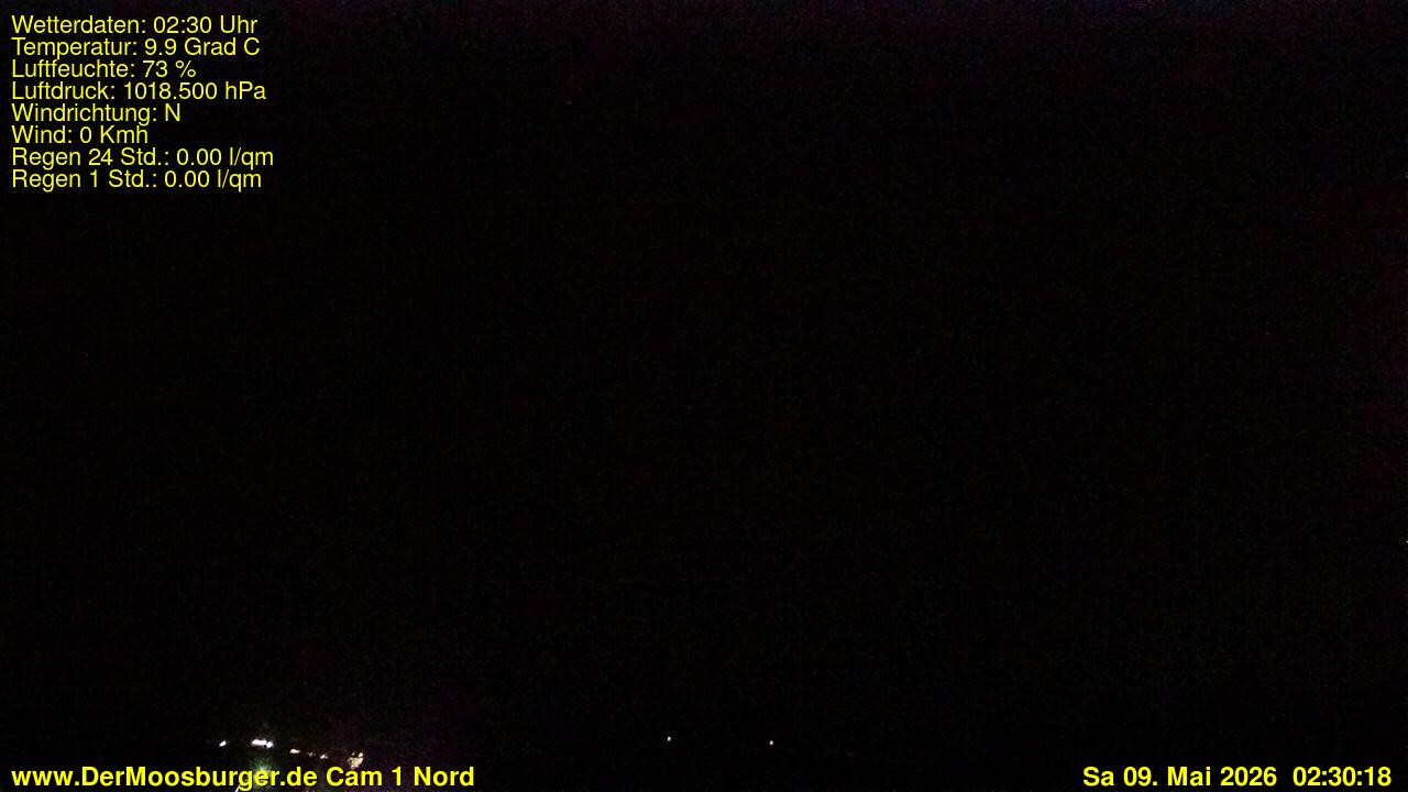 Archiv Foto Webcam Moosburg an der Isar