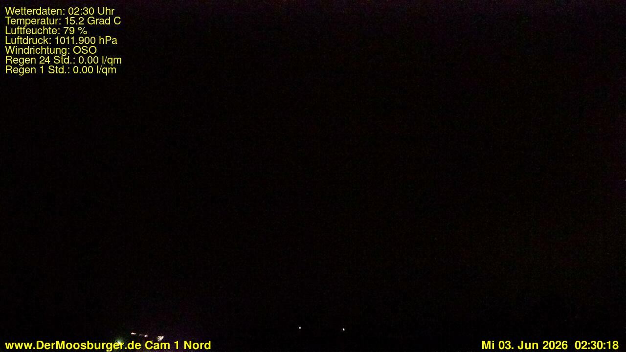 Archiv Foto Webcam Moosburg an der Isar