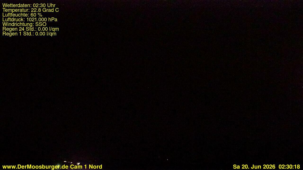 Archiv Foto Webcam Moosburg an der Isar