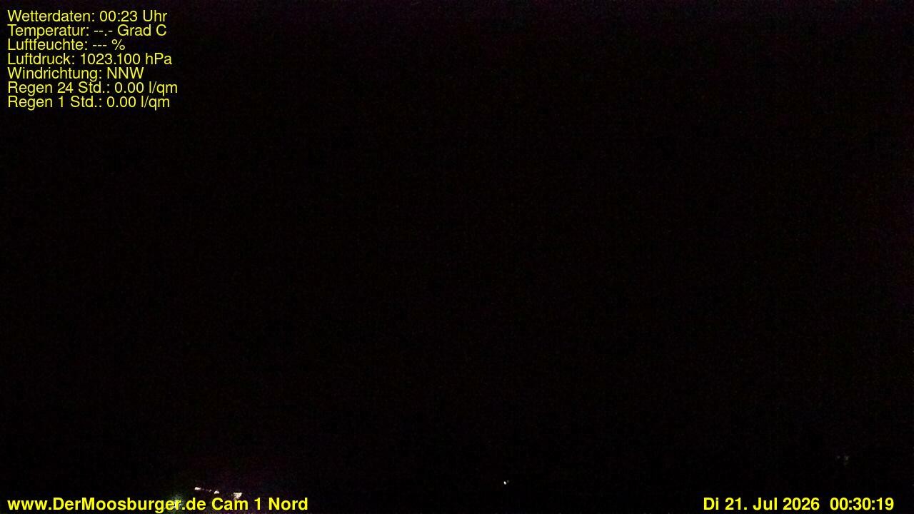Archiv Foto Webcam Moosburg an der Isar