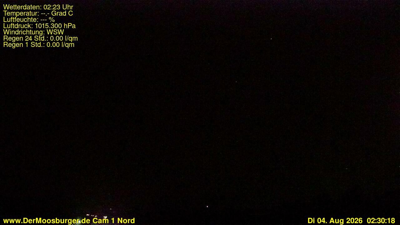 Archiv Foto Webcam Moosburg an der Isar