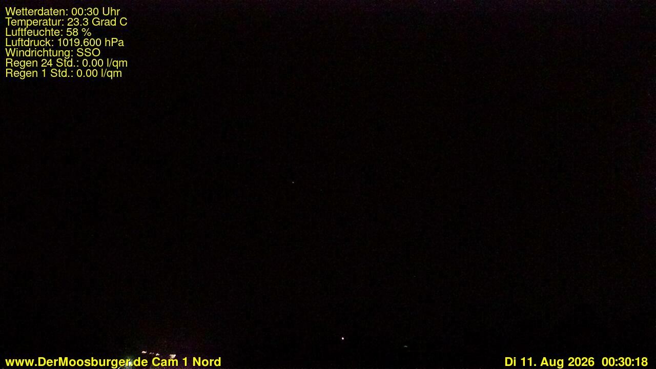 Archiv Foto Webcam Moosburg an der Isar