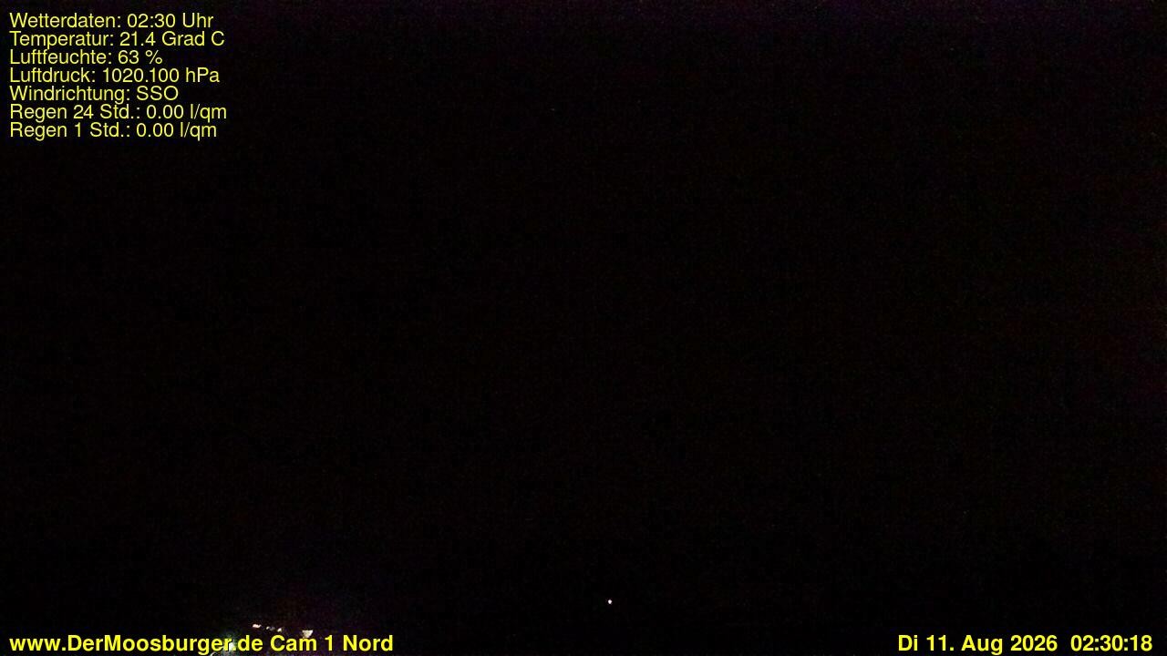 Archiv Foto Webcam Moosburg an der Isar
