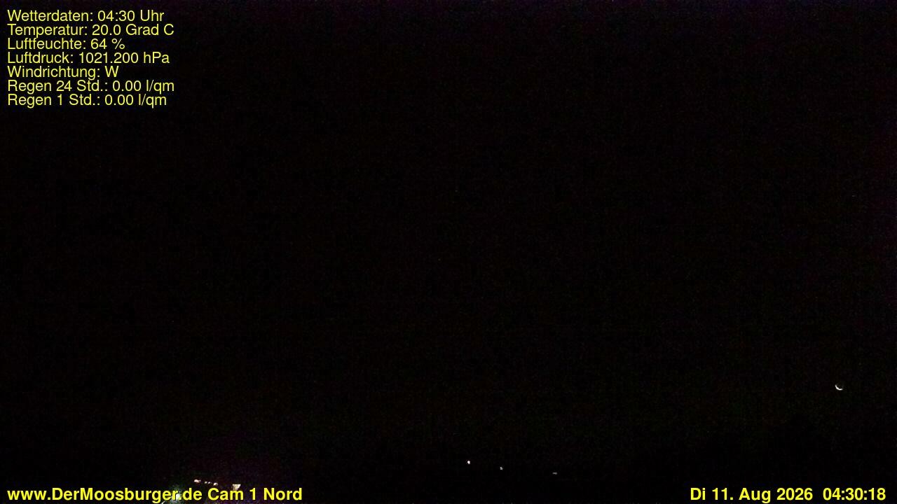 Archiv Foto Webcam Moosburg an der Isar