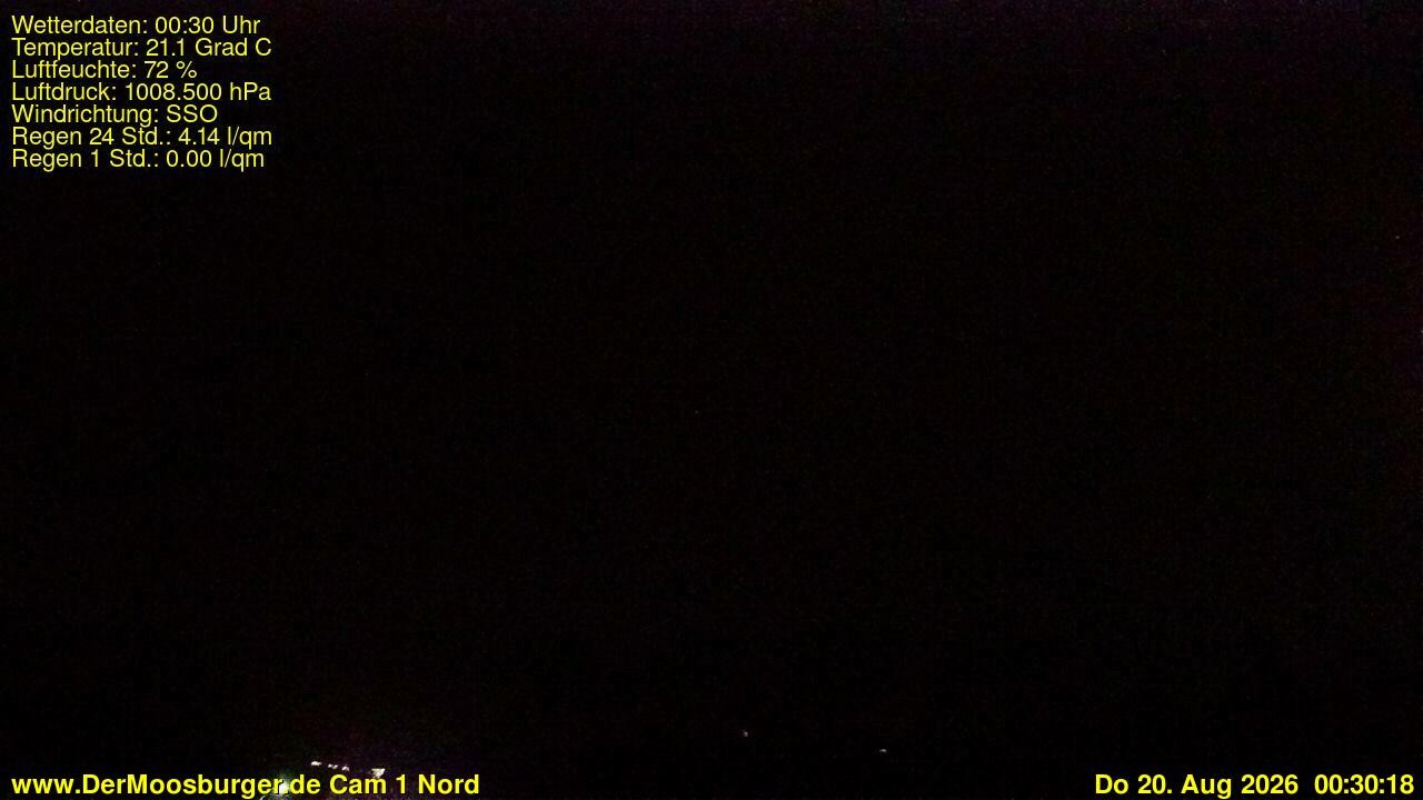 Archiv Foto Webcam Moosburg an der Isar