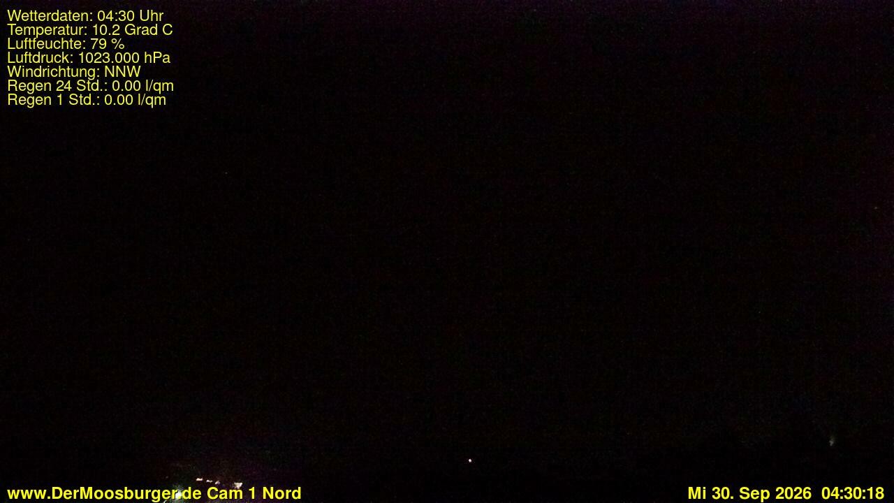 Archiv Foto Webcam Moosburg an der Isar