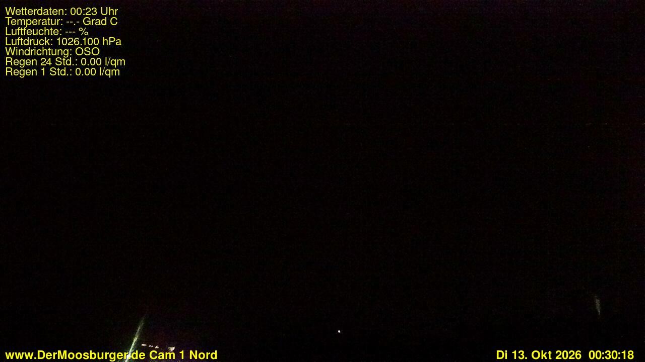 Archiv Foto Webcam Moosburg an der Isar
