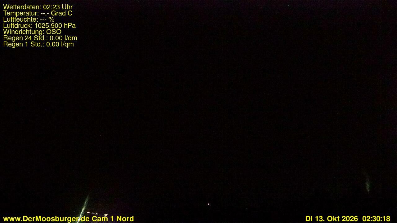 Archiv Foto Webcam Moosburg an der Isar