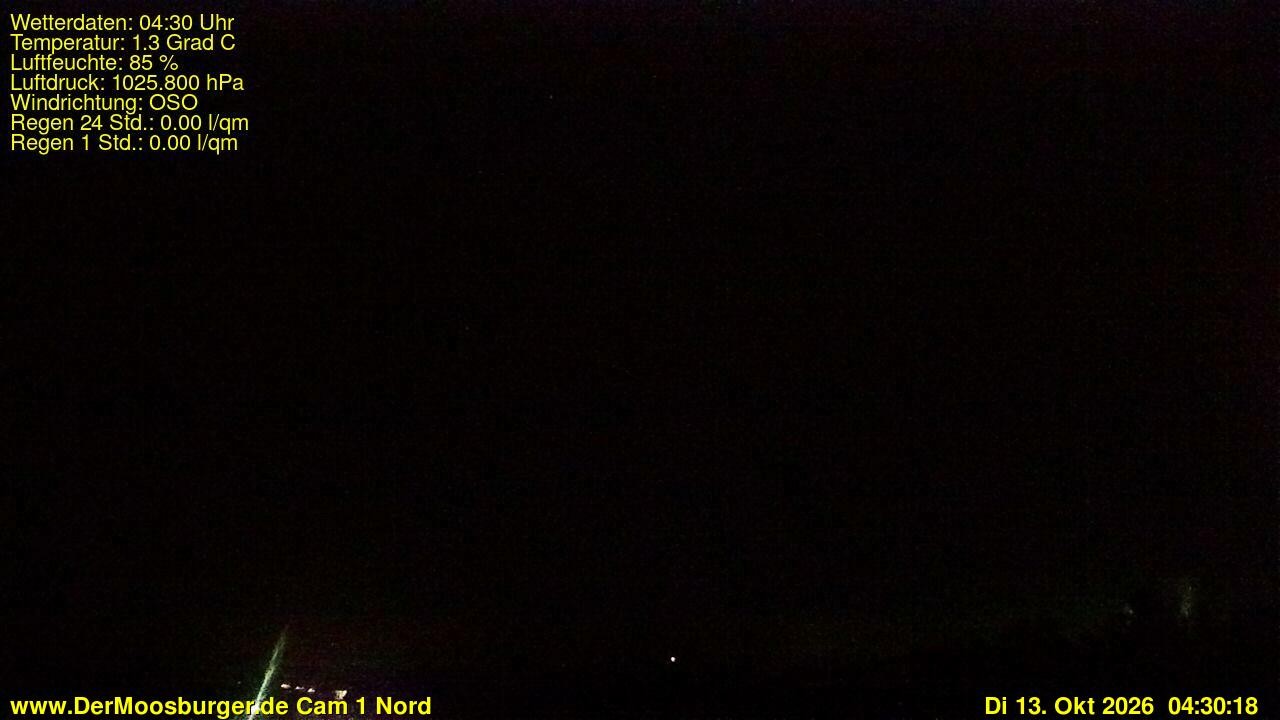 Archiv Foto Webcam Moosburg an der Isar