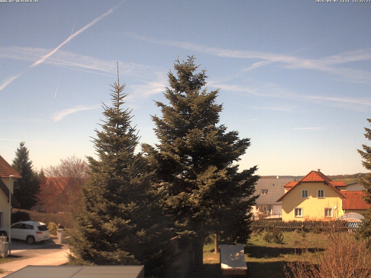 Archiv Foto Webcam Gföhl - Blick auf das Waldviertel