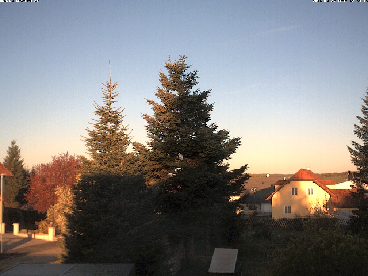 Archiv Foto Webcam Gföhl - Blick auf das Waldviertel