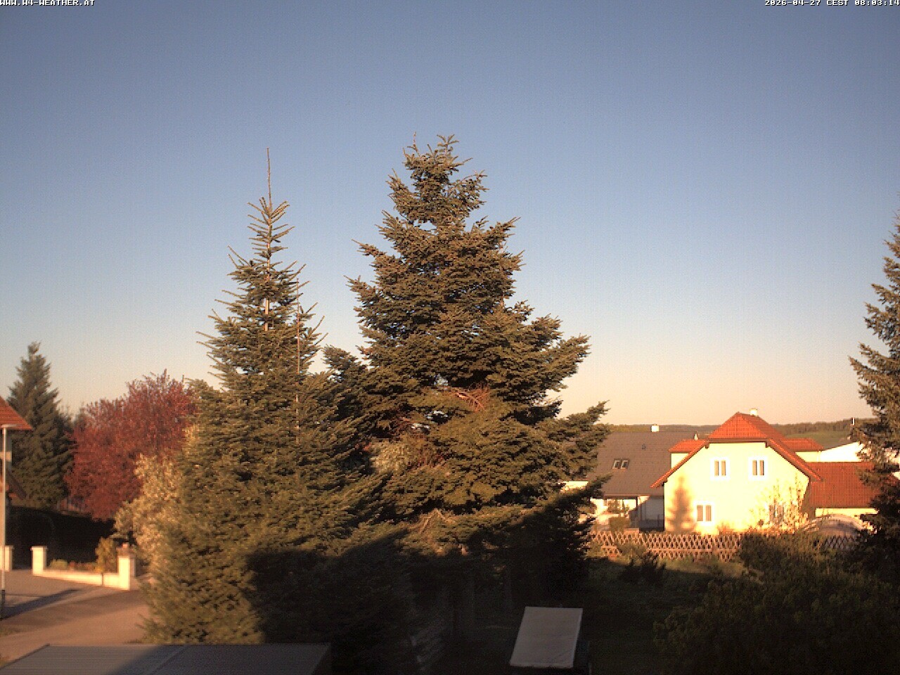 Archiv Foto Webcam Gföhl - Blick auf das Waldviertel