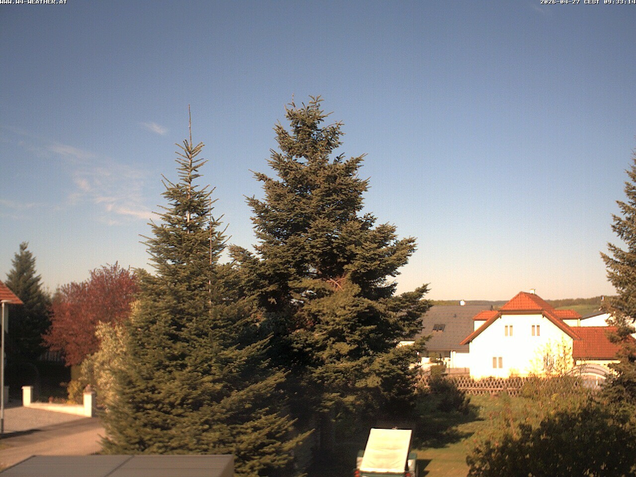 Archiv Foto Webcam Gföhl - Blick auf das Waldviertel