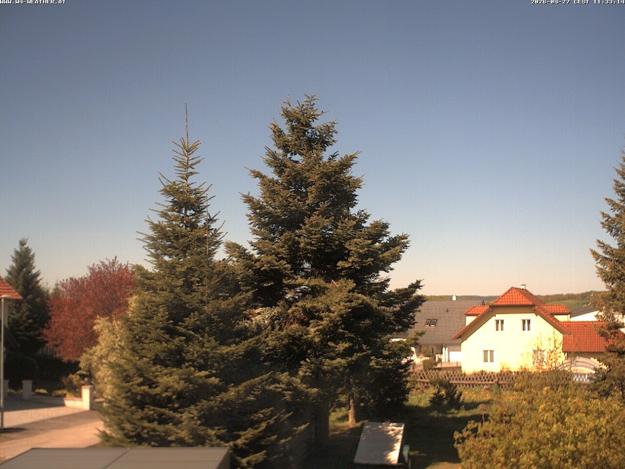 Archiv Foto Webcam Gföhl - Blick auf das Waldviertel