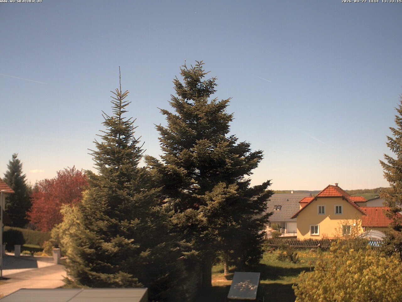 Archiv Foto Webcam Gföhl - Blick auf das Waldviertel