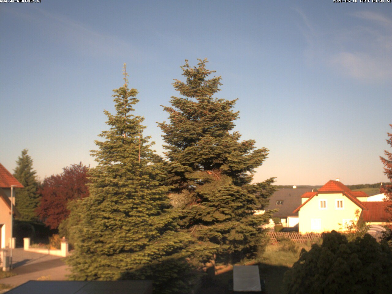 Archiv Foto Webcam Gföhl - Blick auf das Waldviertel