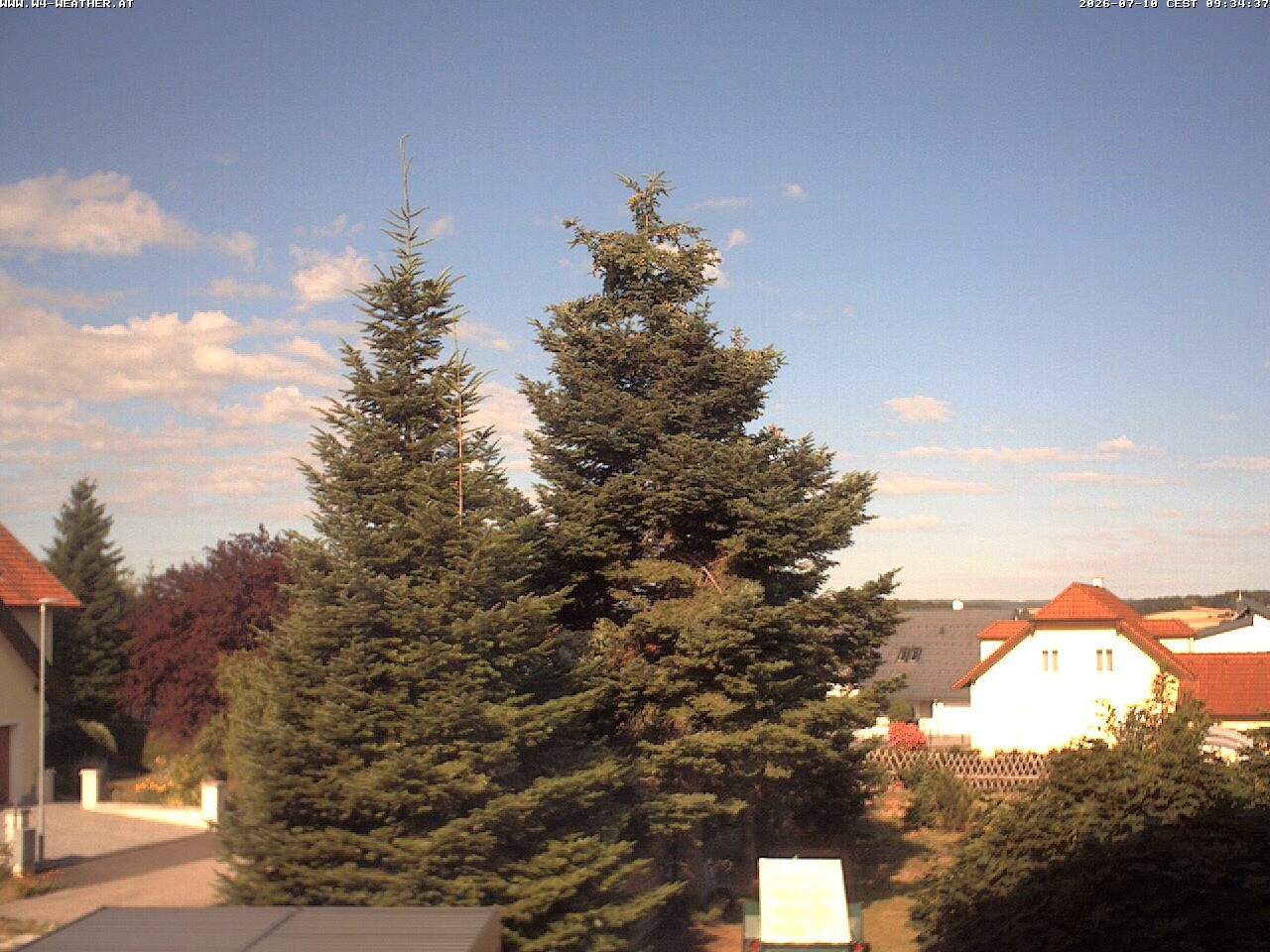 Archiv Foto Webcam Gföhl - Blick auf das Waldviertel