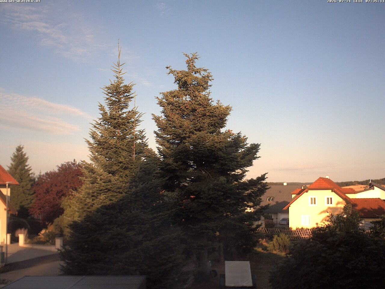 Archiv Foto Webcam Gföhl - Blick auf das Waldviertel