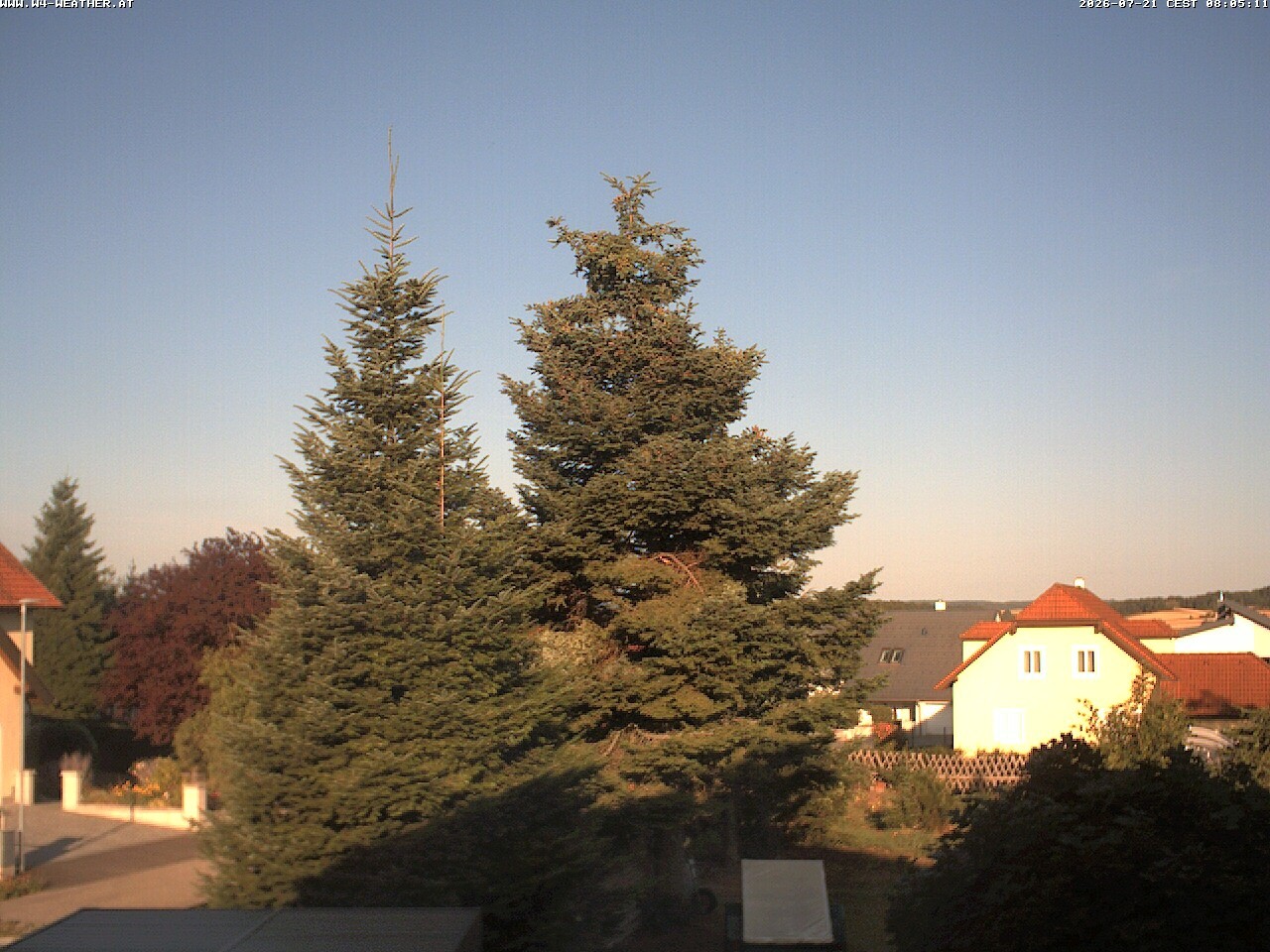 Archiv Foto Webcam Gföhl - Blick auf das Waldviertel