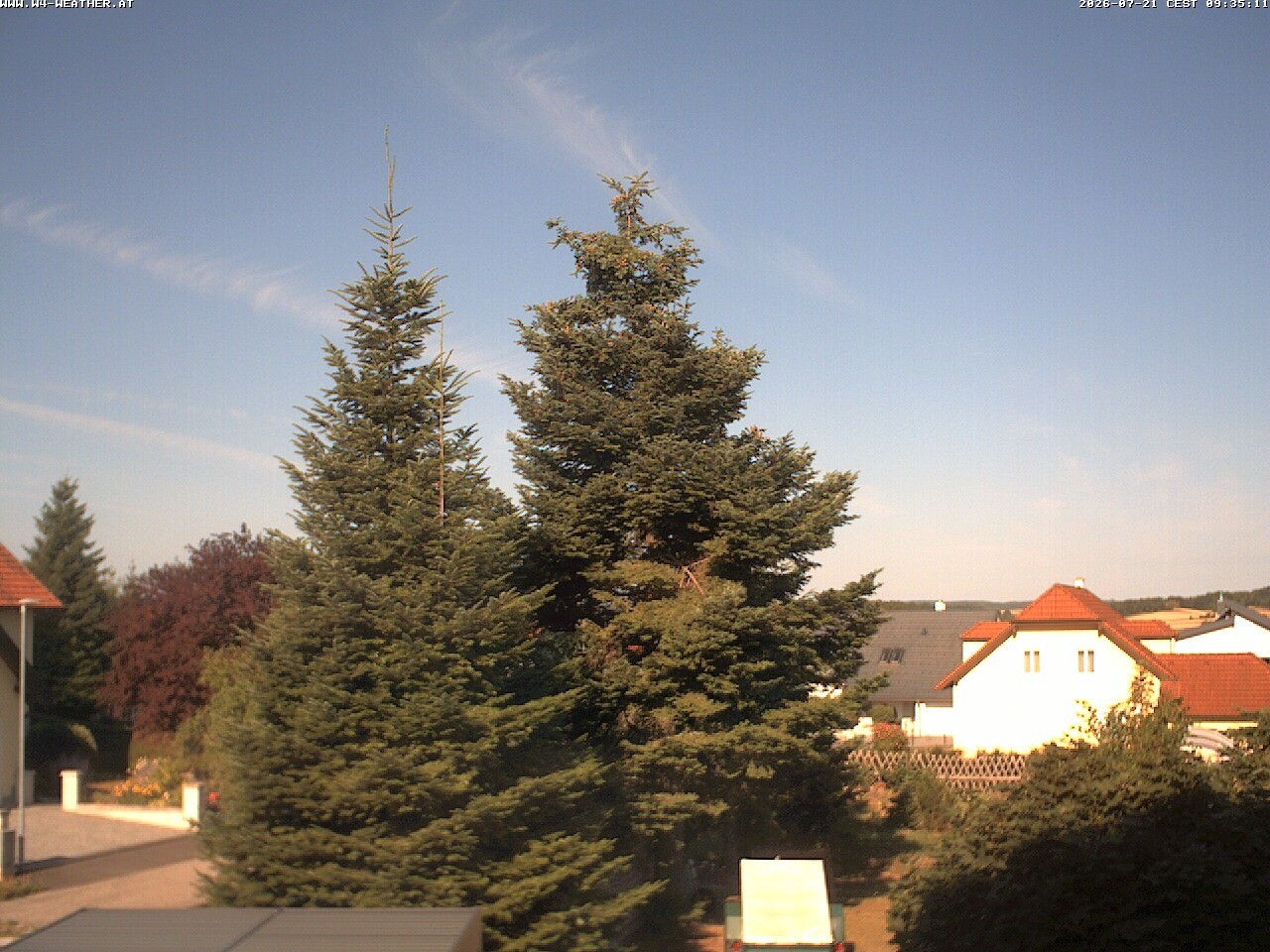 Archiv Foto Webcam Gföhl - Blick auf das Waldviertel