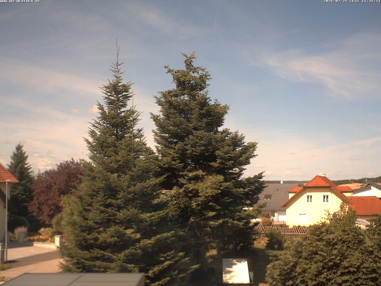 Archiv Foto Webcam Gföhl - Blick auf das Waldviertel