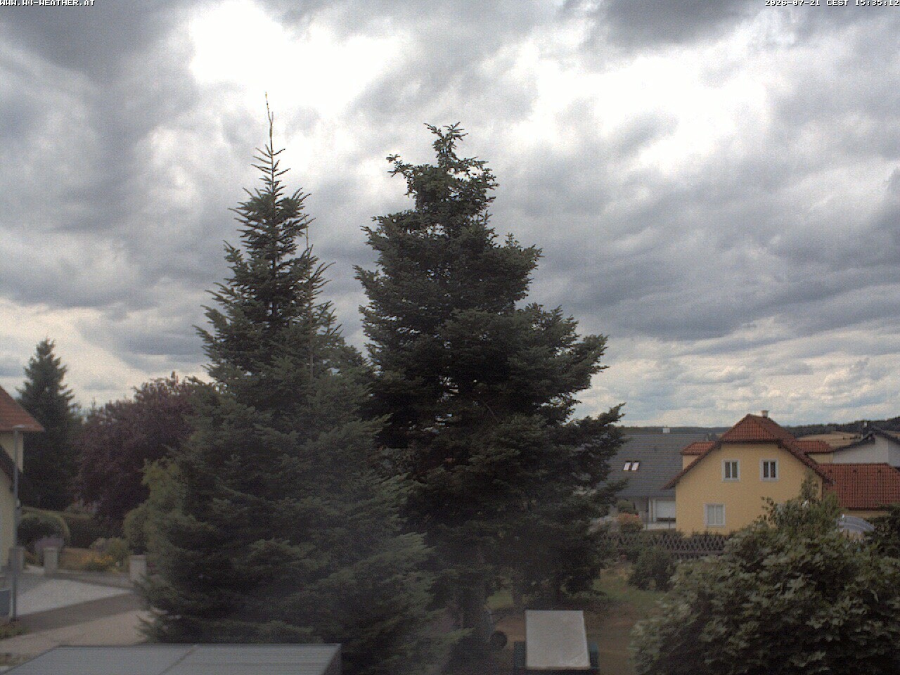 Archiv Foto Webcam Gföhl - Blick auf das Waldviertel