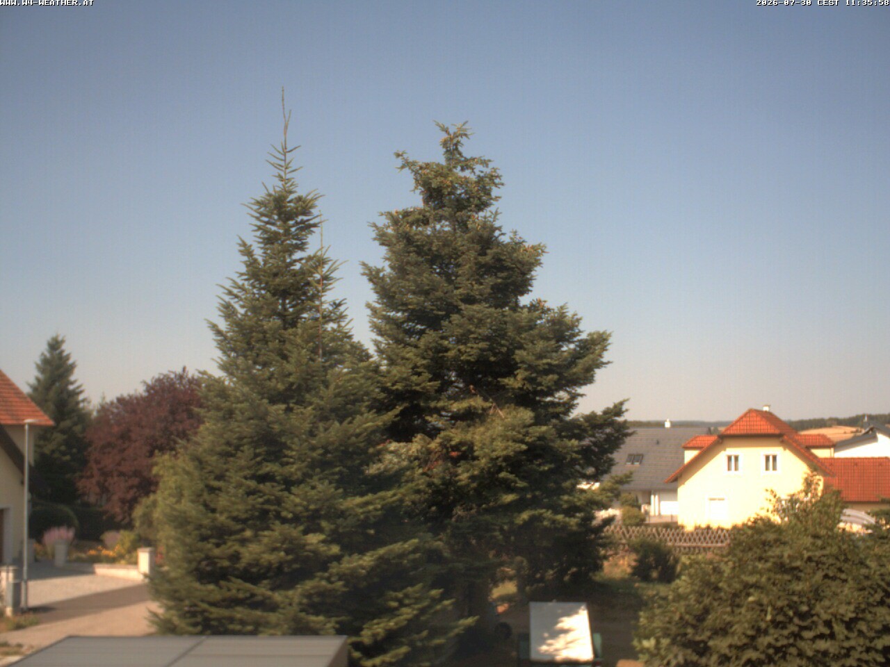 Archiv Foto Webcam Gföhl - Blick auf das Waldviertel