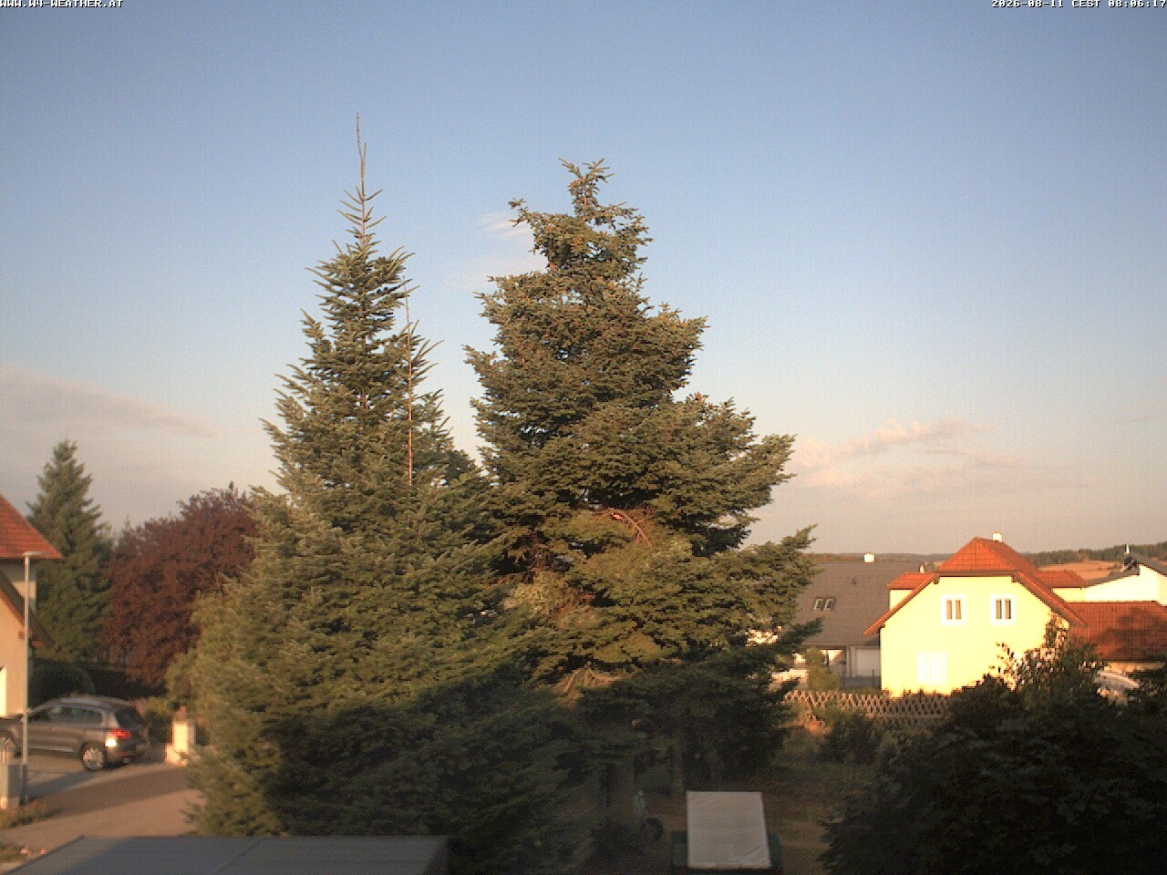 Archiv Foto Webcam Gföhl - Blick auf das Waldviertel